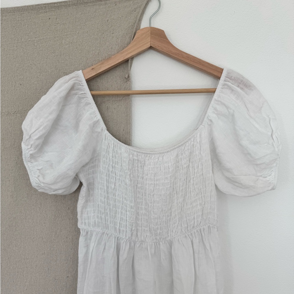 Beachwood Baby 100% linen dress